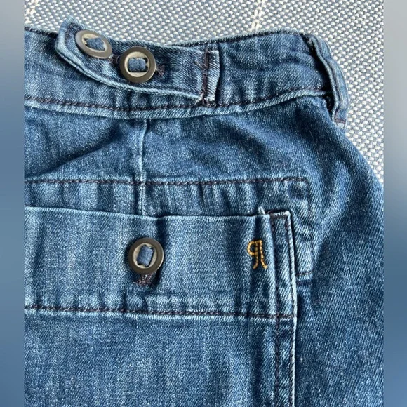 Pilcro/Anthropologie VERY Wide Leg Jeans Sz 31 - Picture 5 of 9